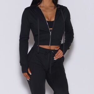 Bombshell Sportswear Signature Zip Up Jacket, Medium